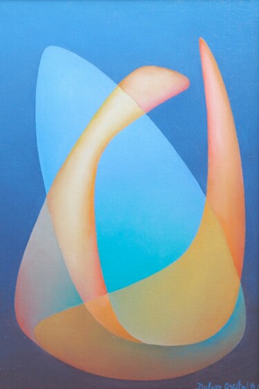 Peinture intitulée "Intimate feelings /…" par Orest Dubay, Œuvre d'art originale, Huile
