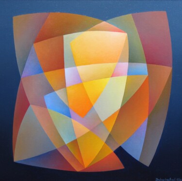 Malerei mit dem Titel "Light of colors No.…" von Orest Dubay, Original-Kunstwerk, Öl