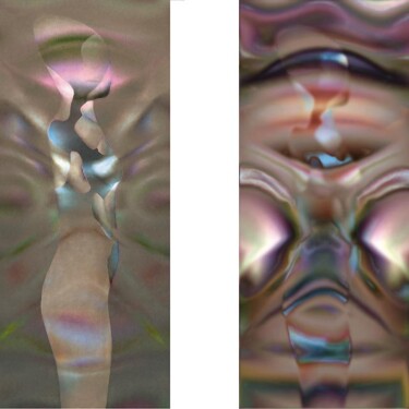 Digitale Kunst mit dem Titel "P.F. 2011" von Orest Dubay, Original-Kunstwerk, Digitale Malerei