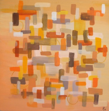 Peinture intitulée "Multitude (Les Vadu…" par O.M.A., Œuvre d'art originale, Acrylique
