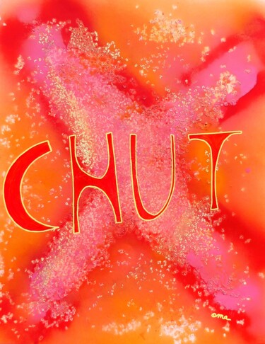 Pittura intitolato "Chut" da O.M.A., Opera d'arte originale, Acrilico