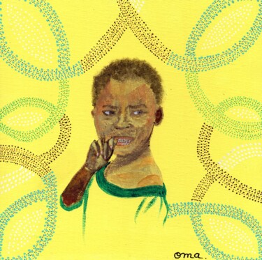 "Enfant" başlıklı Tablo O.M.A. tarafından, Orijinal sanat, Akrilik