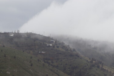 Fotografia intitolato "mountain +" da Orhan Güldeste, Opera d'arte originale, Fotografia non manipolata
