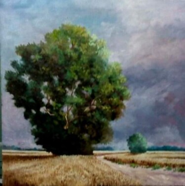 Painting titled "A Shadow of Nature" by Oriental Empyrean - The Art Gallery, Original Artwork, Oil