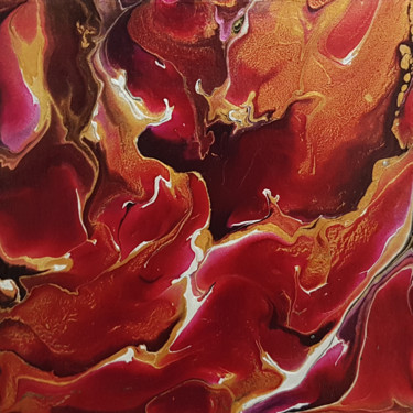 Heart of a Matador | 8" x 8" Painting titled "Heart of a Matador…" by Alexandra Romano, Original Art, Acrylic