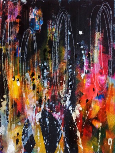 "Abstract Art" başlıklı Tablo Céline Marcoz tarafından, Orijinal sanat, Akrilik