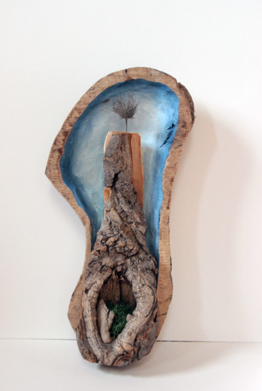 雕塑 标题为“Hoffnung” 由Ralf Czekalla, 原创艺术品, 木