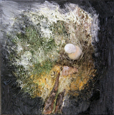 Malerei mit dem Titel "Herbststimmung" von Ralf Czekalla, Original-Kunstwerk, Öl