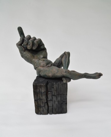 Escultura titulada "Ls siesta" por Orlando Basulto, Obra de arte original, Cerámica