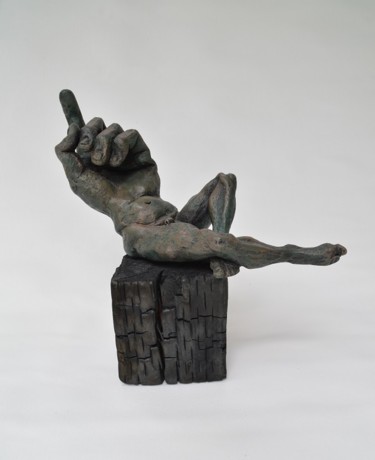Ls siesta Sculpture intitulée "Ls siesta" par Orlando Basulto, Œuvre d'art originale, Céramique