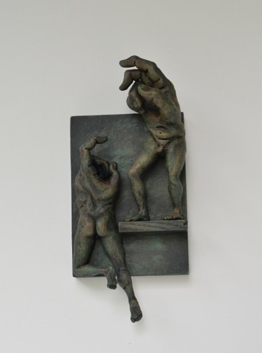 Скульптура под названием "Asencion" - Orlando Basulto, Подлинное произведение искусства, Керамика