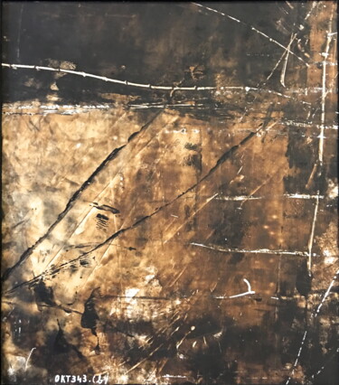 Pittura intitolato "OKT343(b)" da Orlane Kindt, Opera d'arte originale, Acrilico
