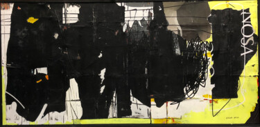 Malerei mit dem Titel "OKT507" von Orlane Kindt, Original-Kunstwerk, Acryl Auf Keilrahmen aus Holz montiert