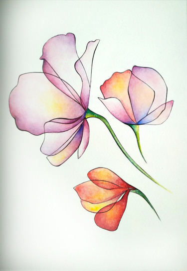 "Poppy" başlıklı Tablo Марина Ярмишко tarafından, Orijinal sanat, Zamklı boya