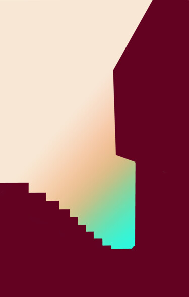 Ailleurs n°6 Digital Arts titled "Ailleurs n°6" by Orph Eve, Original Art, Digital Painting