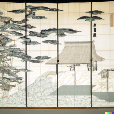 Digital Arts titled "Ukiyo-e #32" by Melih Ortatepe, Original Artwork, AI generated image