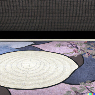 Arts numériques intitulée "Ukiyo-e #33" par Melih Ortatepe, Œuvre d'art originale, Image générée par l'IA
