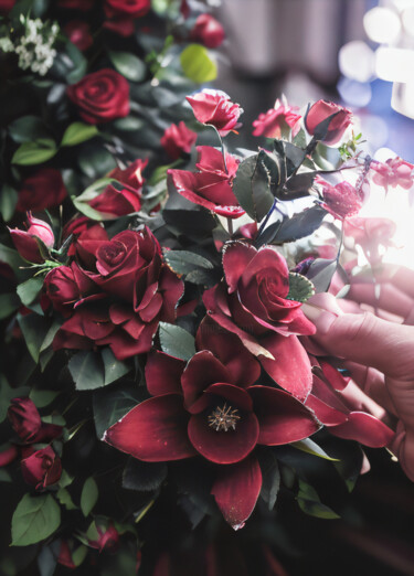 "red flowers" başlıklı Dijital Sanat Melih Ortatepe tarafından, Orijinal sanat, Dijital Resim