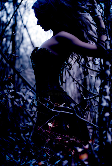 "girl in the forest" başlıklı Dijital Sanat Melih Ortatepe tarafından, Orijinal sanat, Dijital Resim