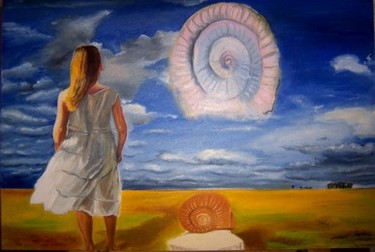 Painting titled "Nautilus" by Chipulnevazut, Original Artwork
