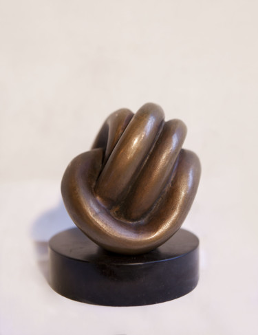 Sculpture intitulée "ENROULÉE" par Osa Scherdin, Œuvre d'art originale