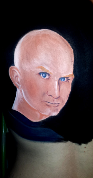 Painting titled "Craig Tracy, The Ma…" by Oscar Galvan, Original Artwork, Other