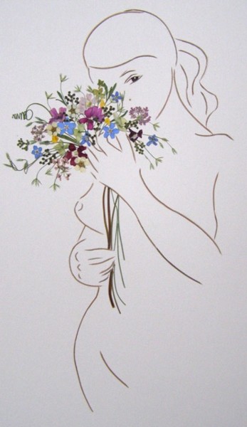 Ремесла под названием "Цветы для тебя 2" - Tatiana Berdnik, Подлинное произведение искусства