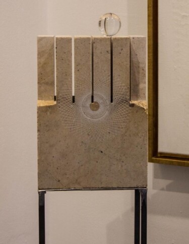 Sculpture intitulée "Sana" par Oskar Kern, Œuvre d'art originale, Pierre