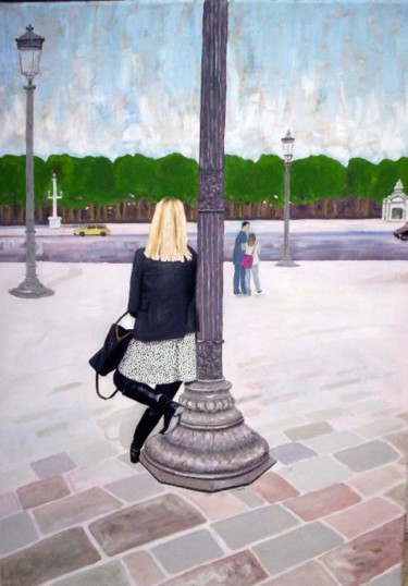 Peinture intitulée "'I'm meeting someon…" par Alan Embrée Osler, Œuvre d'art originale