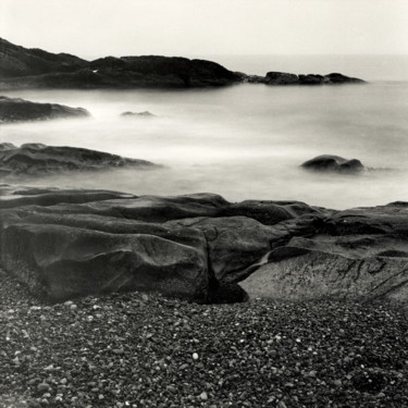 Fotografía titulada "Petrified waves" por Aleksandr Osokin, Obra de arte original, Fotografía analógica