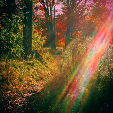 Photography titled "RAYONS" by Jean-Luc Osswald, Original Artwork, Manipulated Photography