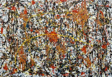 Painting titled "OPUS103" by Otello Colonna, Original Artwork
