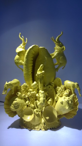 Sculpture intitulée "temptation 3.jpg" par Mister Oth, Œuvre d'art originale, Techniques mixtes