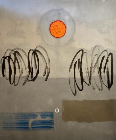 Malarstwo zatytułowany „Hulm - Le phare” autorstwa Othmane Tagmouti (TAG), Oryginalna praca, Akryl