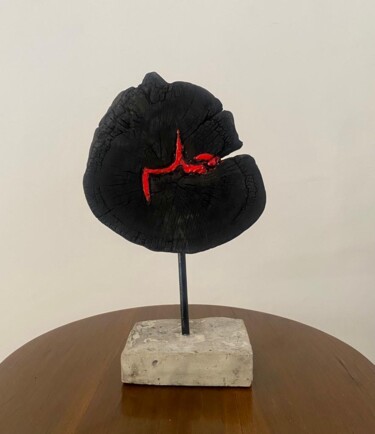 Sculpture titled "Sculpture - Hulm -…" by Othmane Tagmouti (TAG), Original Artwork, Wood