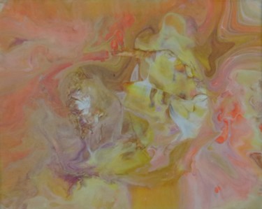 Картина под названием "Pouring1" - Karin Ott-Hofmann (KarOtt), Подлинное произведение искусства, Акрил