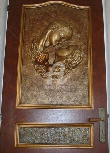 Sculpture titled "La porte Tristan et…" by Ottilia, Original Artwork