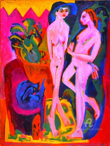 Arte digitale intitolato "A psychedelic Dream…" da Otto Frühwach, Opera d'arte originale, Pittura digitale