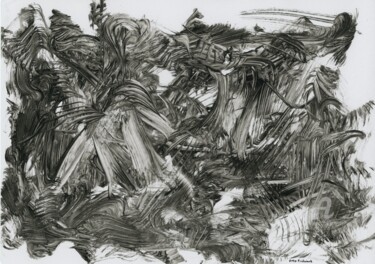 Malerei mit dem Titel "Ernte - Harvest - R…" von Otto Frühwach, Original-Kunstwerk, Digitaldruck Auf Keilrahmen aus Holz mon…