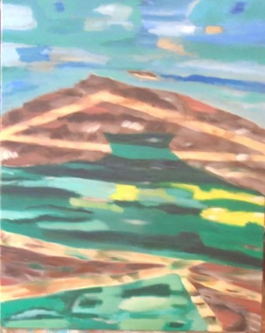 Peinture intitulée "rivage 2" par Marblez, Œuvre d'art originale