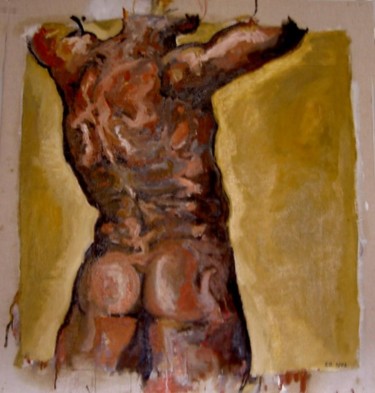 Peinture intitulée "David" par Emeric Outreman, Œuvre d'art originale, Huile