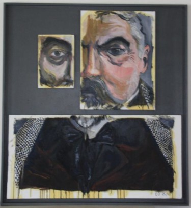 Peinture intitulée "Portrait de Stéphan…" par Emeric Outreman, Œuvre d'art originale, Huile