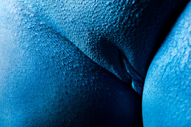 Fotografia zatytułowany „Blue 5” autorstwa Ovidiu Adrian Bujor, Oryginalna praca, Fotografia cyfrowa