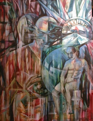 Peinture intitulée "Peut-etre" par Oxana Zaika, Œuvre d'art originale, Aquarelle