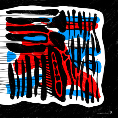 Цифровое искусство под названием "graphic abstraction…" - Oxana Kolyagina, Подлинное произведение искусства, Цифровая живопи…