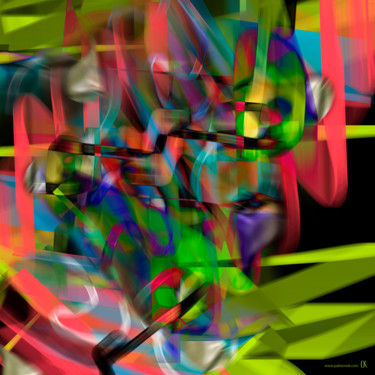 Digitale Kunst getiteld "digital painting №2…" door Oxana Kolyagina, Origineel Kunstwerk, Digitaal Schilderwerk