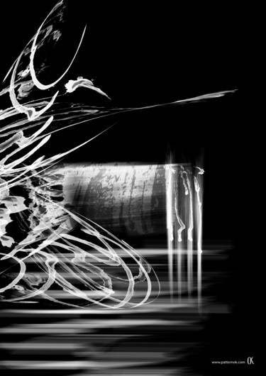 Цифровое искусство под названием "black and white №304" - Oxana Kolyagina, Подлинное произведение искусства, Цифровая живопи…