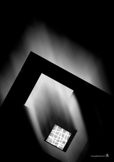 black and white №309 Digitale Kunst mit dem Titel "black and white №309" von Oxana Kolyagina, Original Kunstwerk, Digitale Malerei