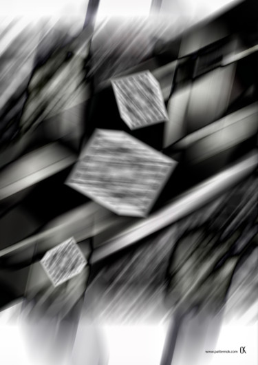 Цифровое искусство под названием "black and white №324" - Oxana Kolyagina, Подлинное произведение искусства, Цифровая живопи…
