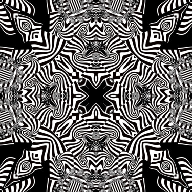 Цифровое искусство под названием "pattern №519" - Oxana Kolyagina, Подлинное произведение искусства, Цифровая живопись